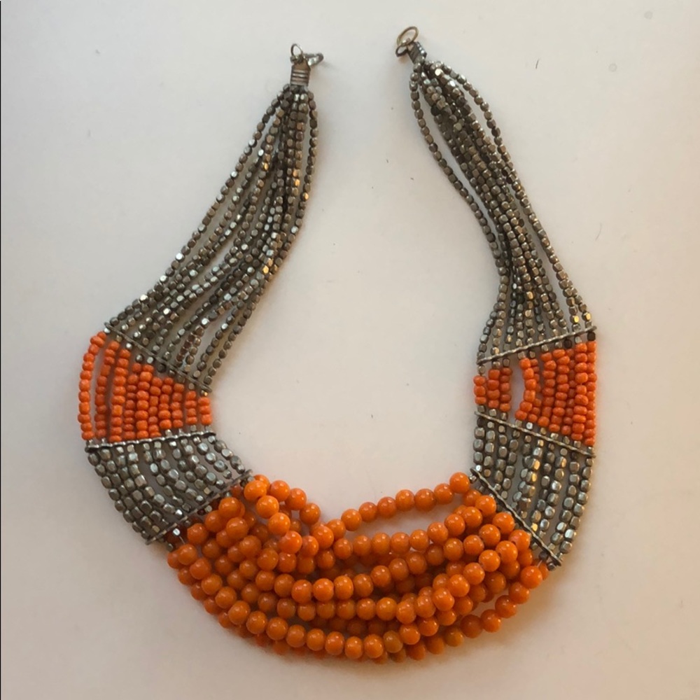 Chunky beaded necklace